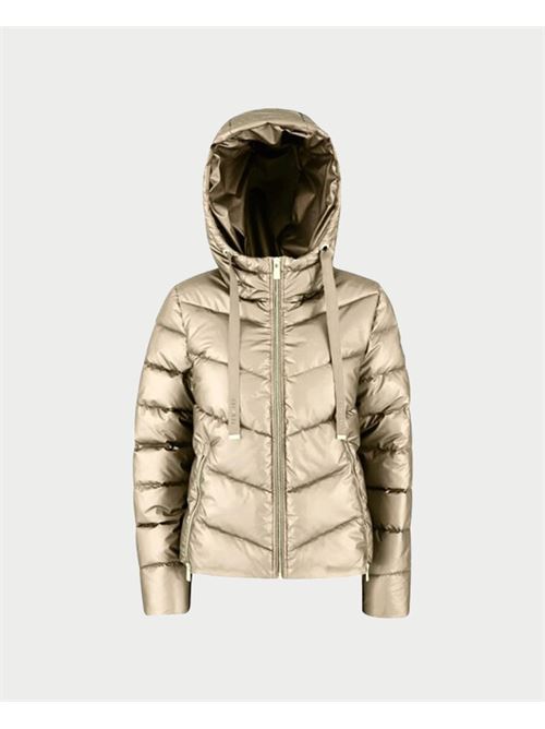 Yes Zee Quilted Short Jacket with Hood YES ZEE | J035-GM000245